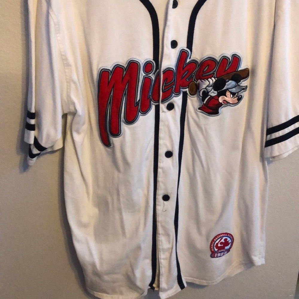 Mickey Mouse baseball shirt
